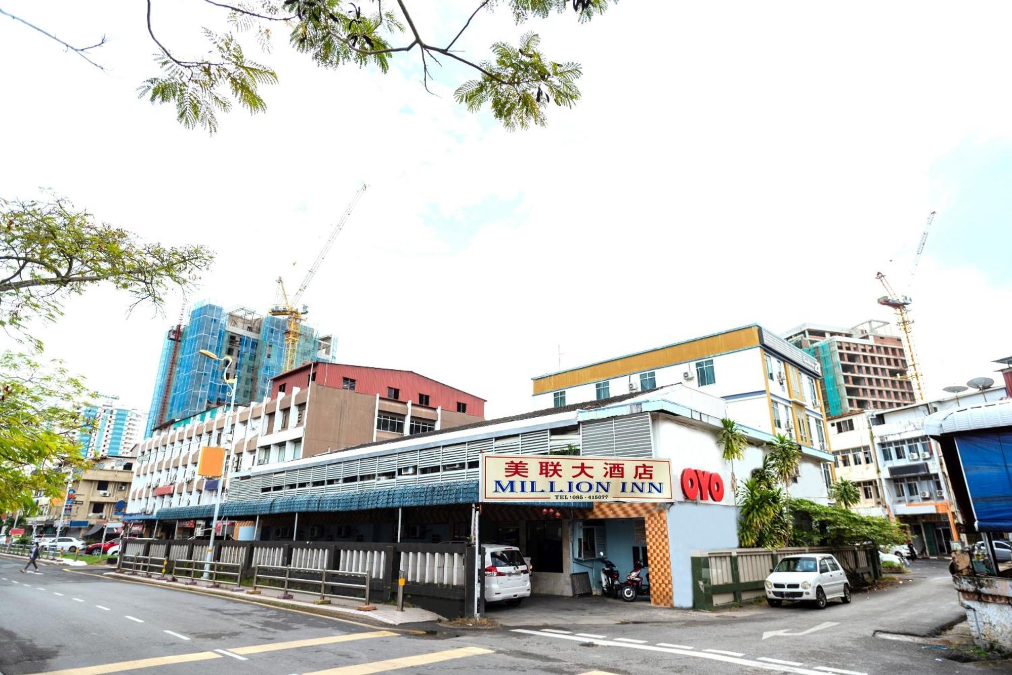 Oyo 90208 Milion Inn Miri Ngoại thất bức ảnh